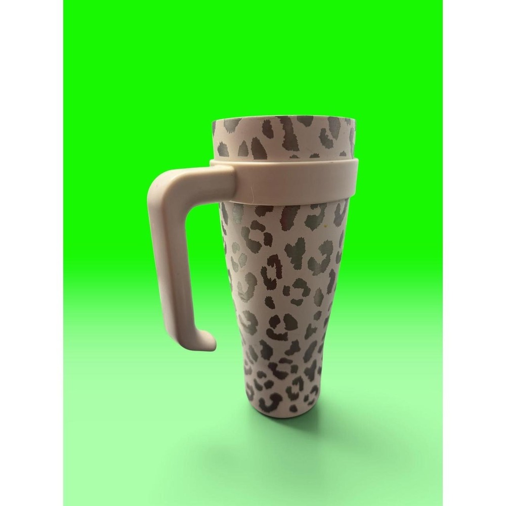 Hydraflow Capri 40 Oz Clay Cheetah Tumbler With Handle
